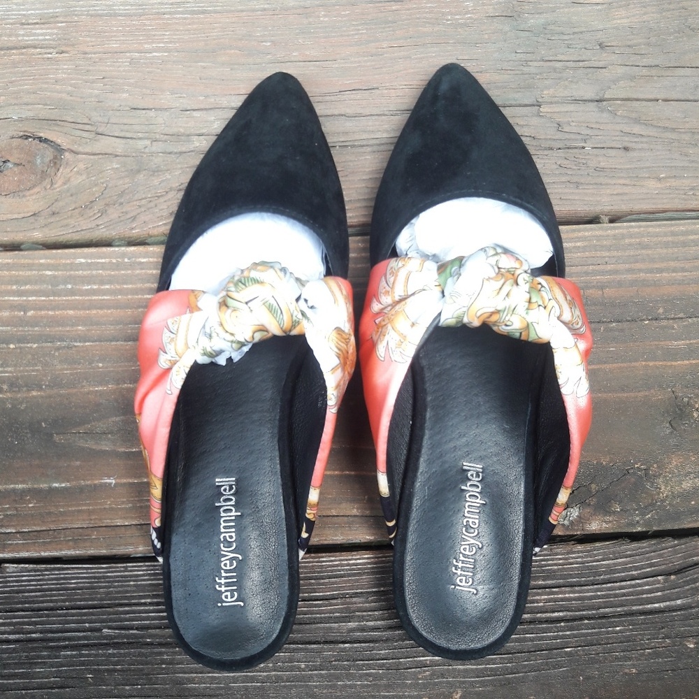 jeffrey Campbell x anthro Bandana mule